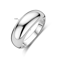 vDam Ring Balloon Zilver Gerhodineerd 1339328 Maat 16½