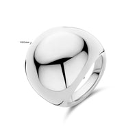 vDam Ring Balloon Zilver Gerhodineerd 1340060 Maat 17¼