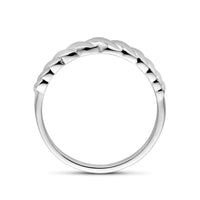 vDam Ring Balloon Zilver Gerhodineerd 1340537 Maat 17¼