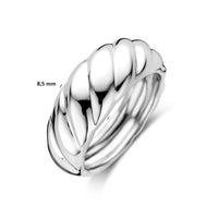 vDam Ring Balloon Zilver Gerhodineerd 1341961 Maat 18½