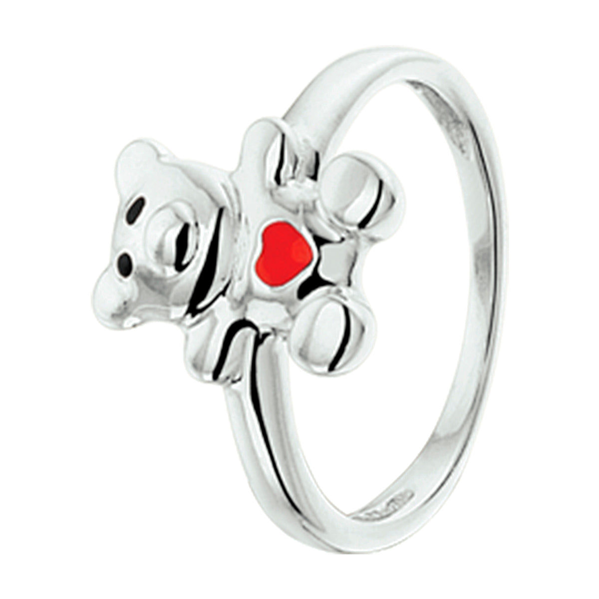 vDam Ring Beer Zilver Gerhodineerd 1325924