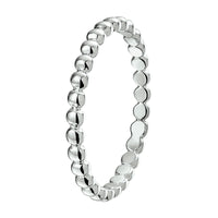 vDam Ring Bolletjes Zilver Gerhodineerd 1325113