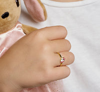 vDam Ring Eenhoorn Zilver Gerhodineerd 1327755 Maat 13½