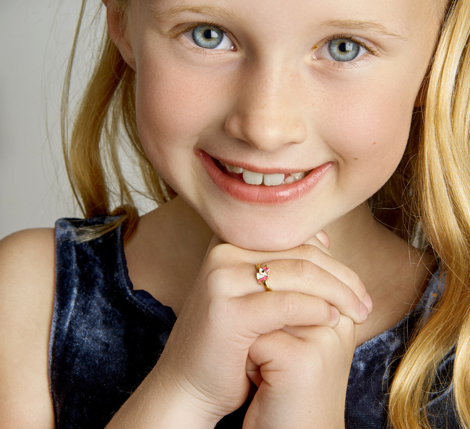 vDam Ring Eenhoorn Zilver Gerhodineerd 1327759 Maat 15½