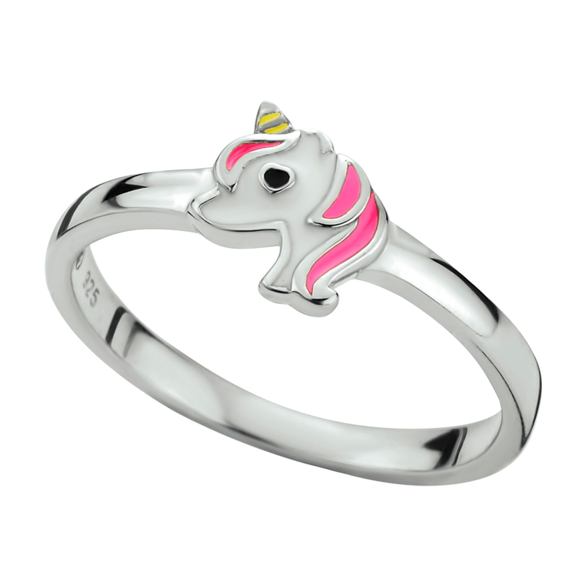 vDam Ring Eenhoorn Zilver Gerhodineerd Maat 1328640 Maat 13