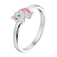 vDam Ring Eenhoorn Zilver Gerhodineerd 1328640