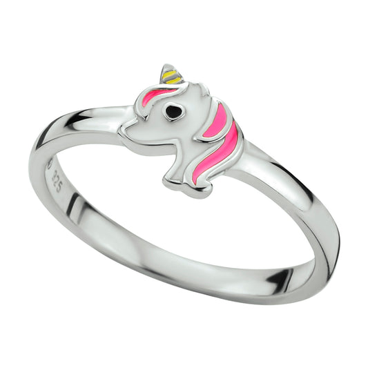 vDam Ring Eenhoorn Zilver Gerhodineerd 1328644 Maat 15