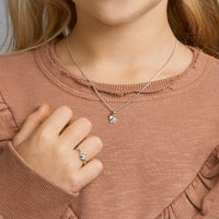 vDam Ring Eenhoorn Zilver Gerhodineerd 1332061 Maat 14¾