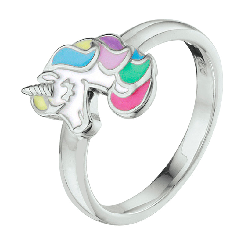 vDam Ring Eenhoorn Zilver Gerhodineerd 1332789