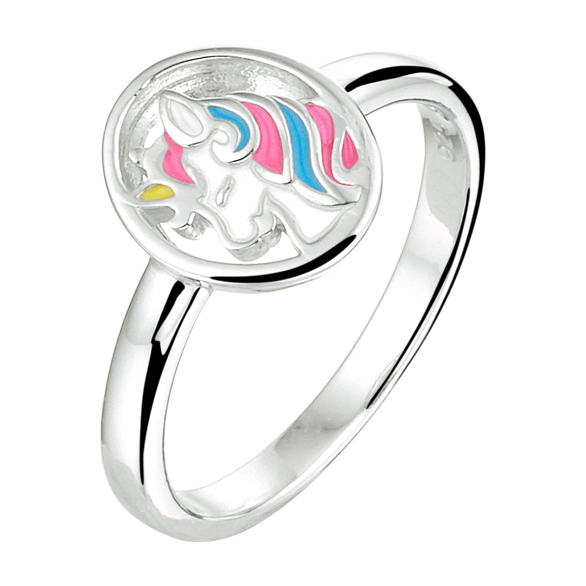 vDam Ring Eenhoorn Zilver Gerhodineerd 1333168