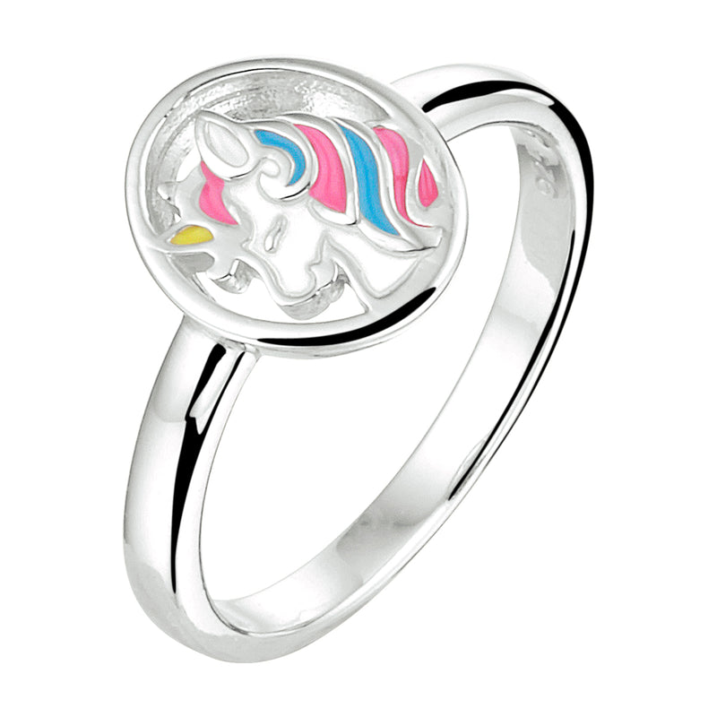 vDam Ring Eenhoorn Zilver Gerhodineerd 1333173