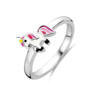 vDam Ring Eenhoorn Zilver Gerhodineerd 1338094 Maat 13½