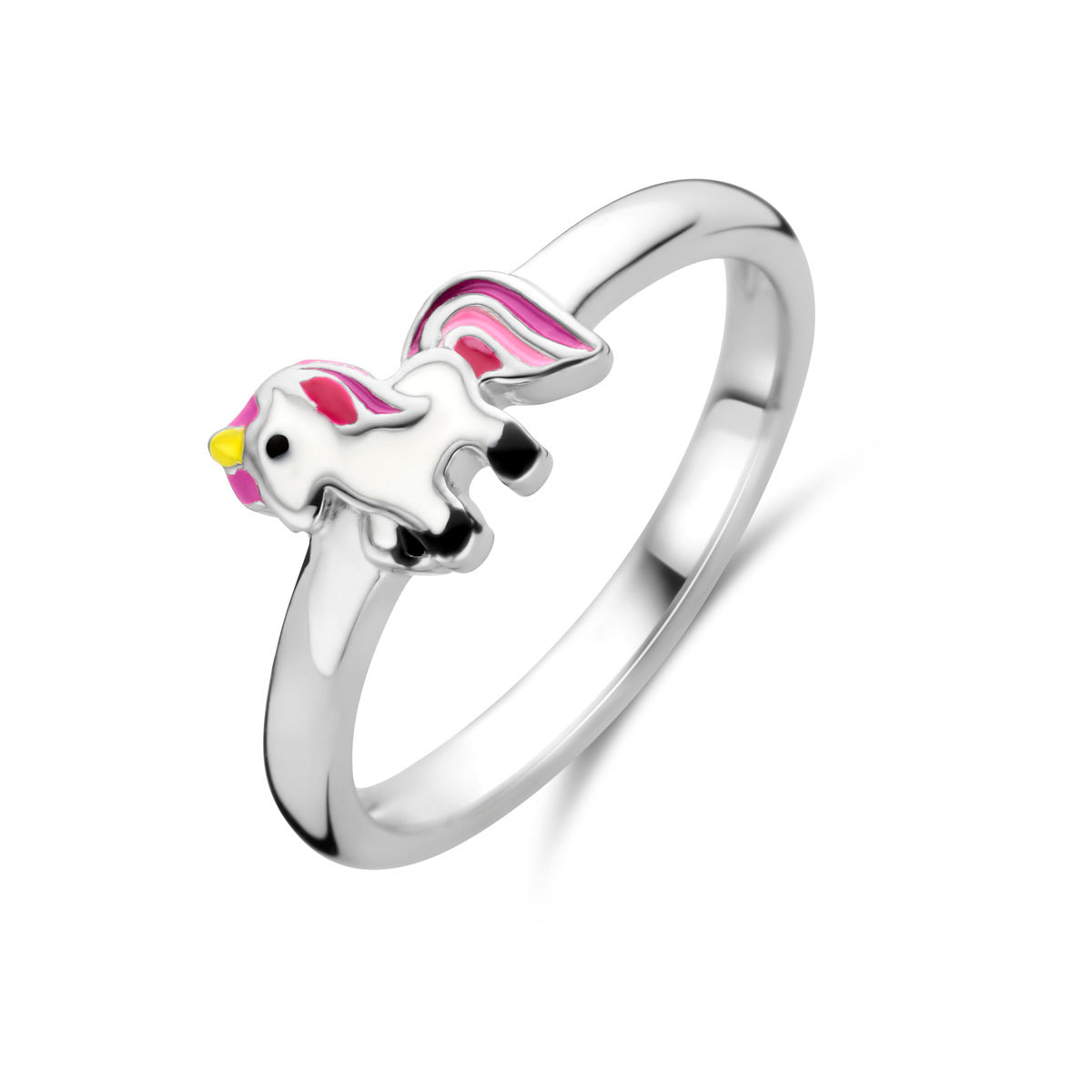 vDam Ring Eenhoorn Zilver Gerhodineerd 1338096