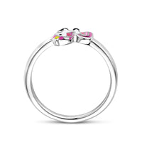 vDam Ring Eenhoorn Zilver Gerhodineerd 1338096 Maat 14½