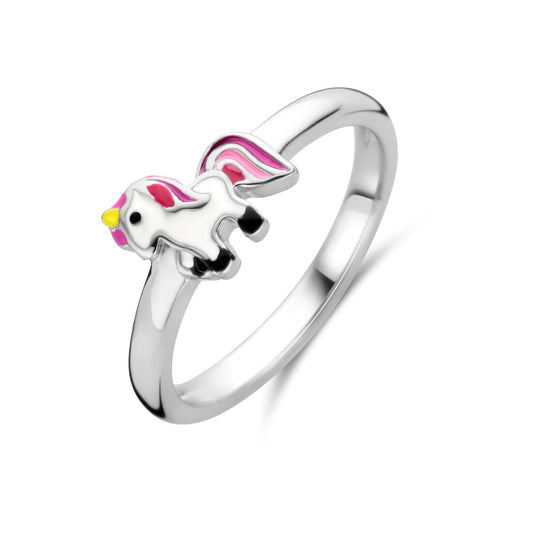 vDam Ring Eenhoorn Zilver Gerhodineerd 1338097