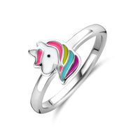 vDam Ring Eenhoorn Zilver Gerhodineerd 1341469