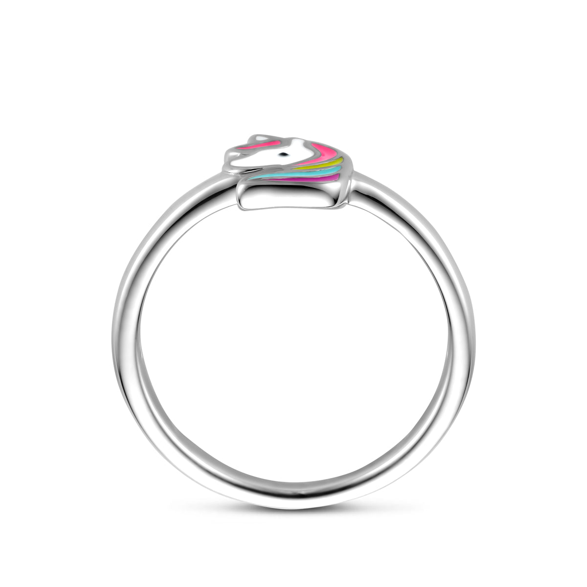 vDam Ring Eenhoorn Zilver Gerhodineerd 1341472 Maat 15