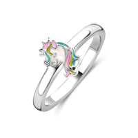 vDam Ring Eenhoorn Zilver Gerhodineerd 1341481