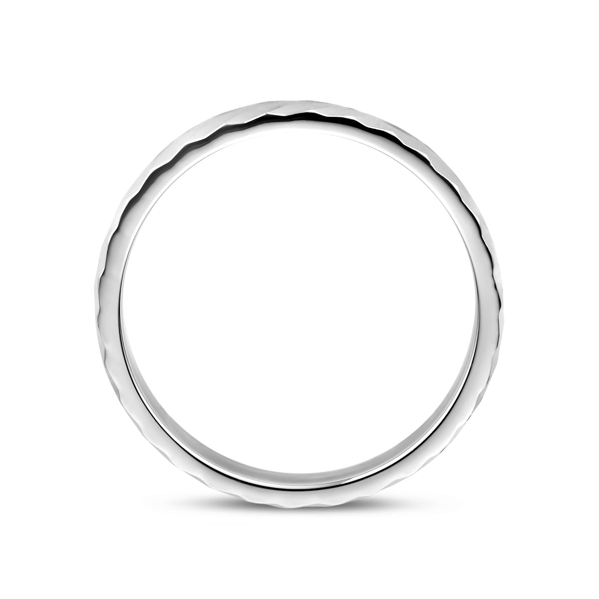 vDam Ring Gediamanteerd Zilver Gerhodineerd 1336810 Maat 18½