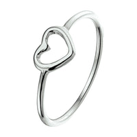 vDam Ring Hart Zilver Gerhodineerd 1325107