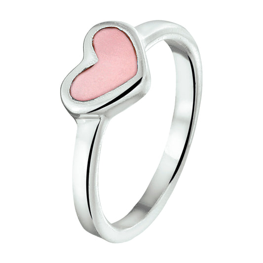 vDam Ring Hart Zilver Gerhodineerd 1329416