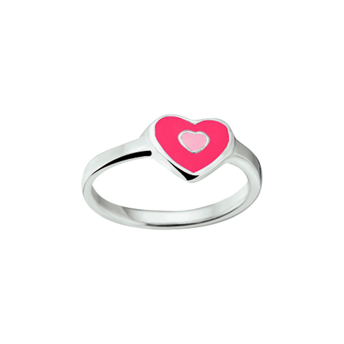 vDam Ring Hart Zilver Gerhodineerd 1327570