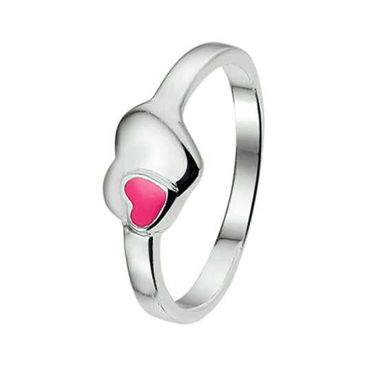 vDam Ring Hart Zilver Gerhodineerd 1327598