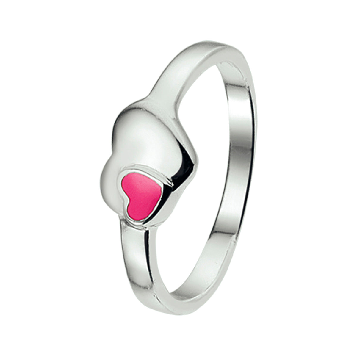 vDam Ring Hart Zilver Gerhodineerd 1329428