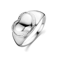 vDam Ring Hart Zilver Gerhodineerd 1334723