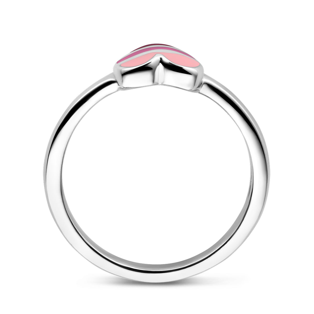 vDam Ring Hart Zilver Gerhodineerd 1337805 Maat 13½