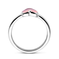 vDam Ring Hart Zilver Gerhodineerd 1337806 Maat 14