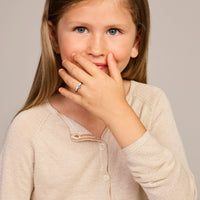 vDam Ring Hartje Hondenpoten Zilver Gerhodineerd 1341464 Maat 15