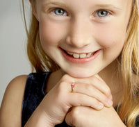 vDam Ring Hartjes Zilver Gerhodineerd 1328192 Maat 14