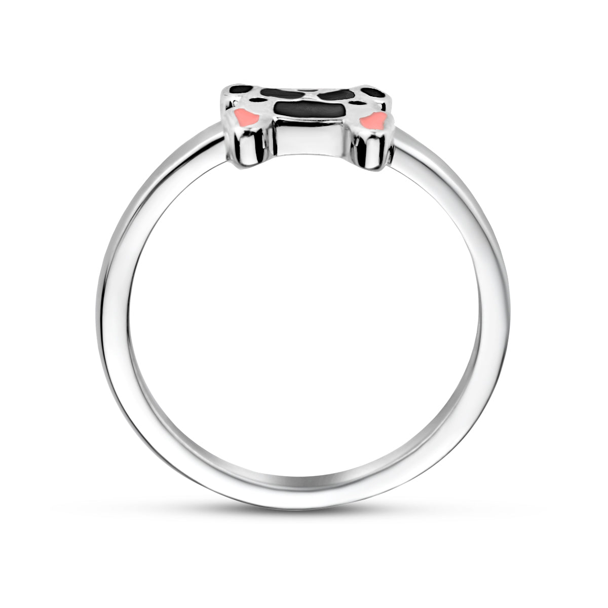 vDam Ring Hond Zilver Gerhodineerd Maat 1335541 Maat 13