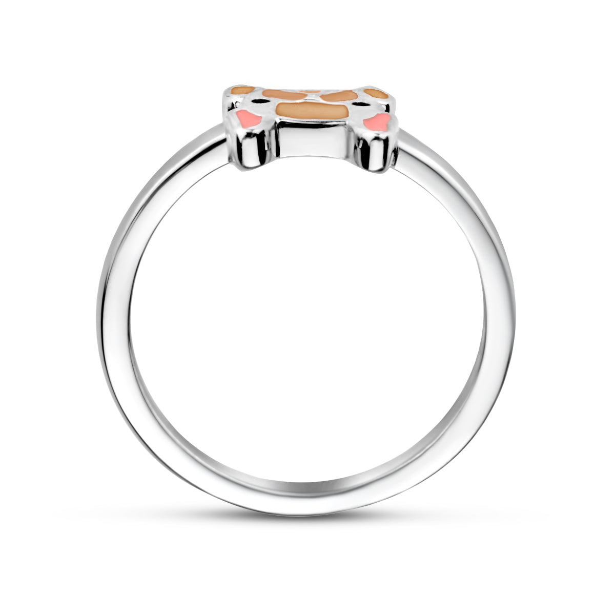 vDam Ring Hond Zilver Gerhodineerd 1335609 Maat 13½