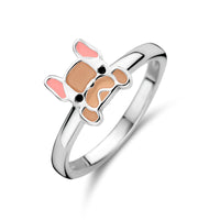vDam Ring Hond Zilver Gerhodineerd 1335609