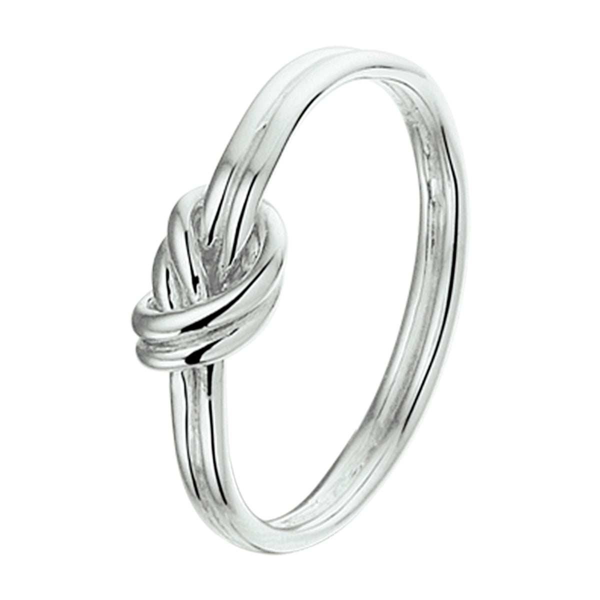 vDam Ring Knoop Zilver Gerhodineerd 1325857
