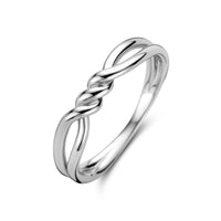 vDam Ring Knoop Zilver Gerhodineerd 1335334