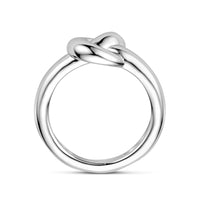vDam Ring Knoop Zilver Gerhodineerd 1339413 Maat 19