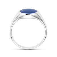 vDam Ring Lapis Zilver Gerhodineerd 1338881 Maat 16½