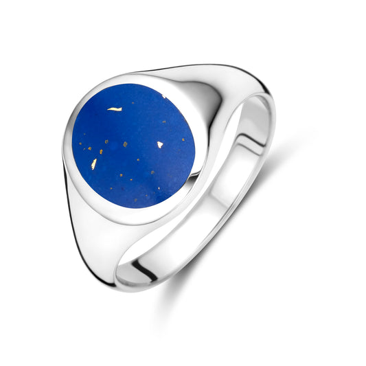 vDam Ring Lapis Zilver Gerhodineerd 1338883
