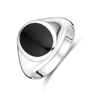 vDam Ring Onyx Zilver Gerhodineerd 1338879