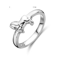 vDam Ring Paard Zilver Gerhodineerd 1338104 Maat 15½