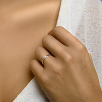 vDam Ring Parel Zilver Gerhodineerd 1333341 Maat 19