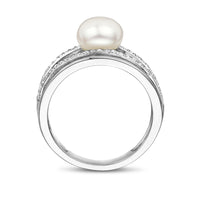 vDam Ring Parel Zilver Gerhodineerd 1336778 Maat 19