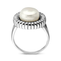 vDam Ring Parel Zilver Gerhodineerd 1341110 Maat 17¾
