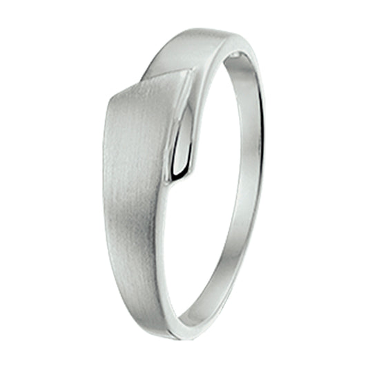 vDam Ring Poli/mat Zilver Gerhodineerd 1326892