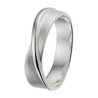 vDam Ring Poli/mat Zilver Gerhodineerd 1326900