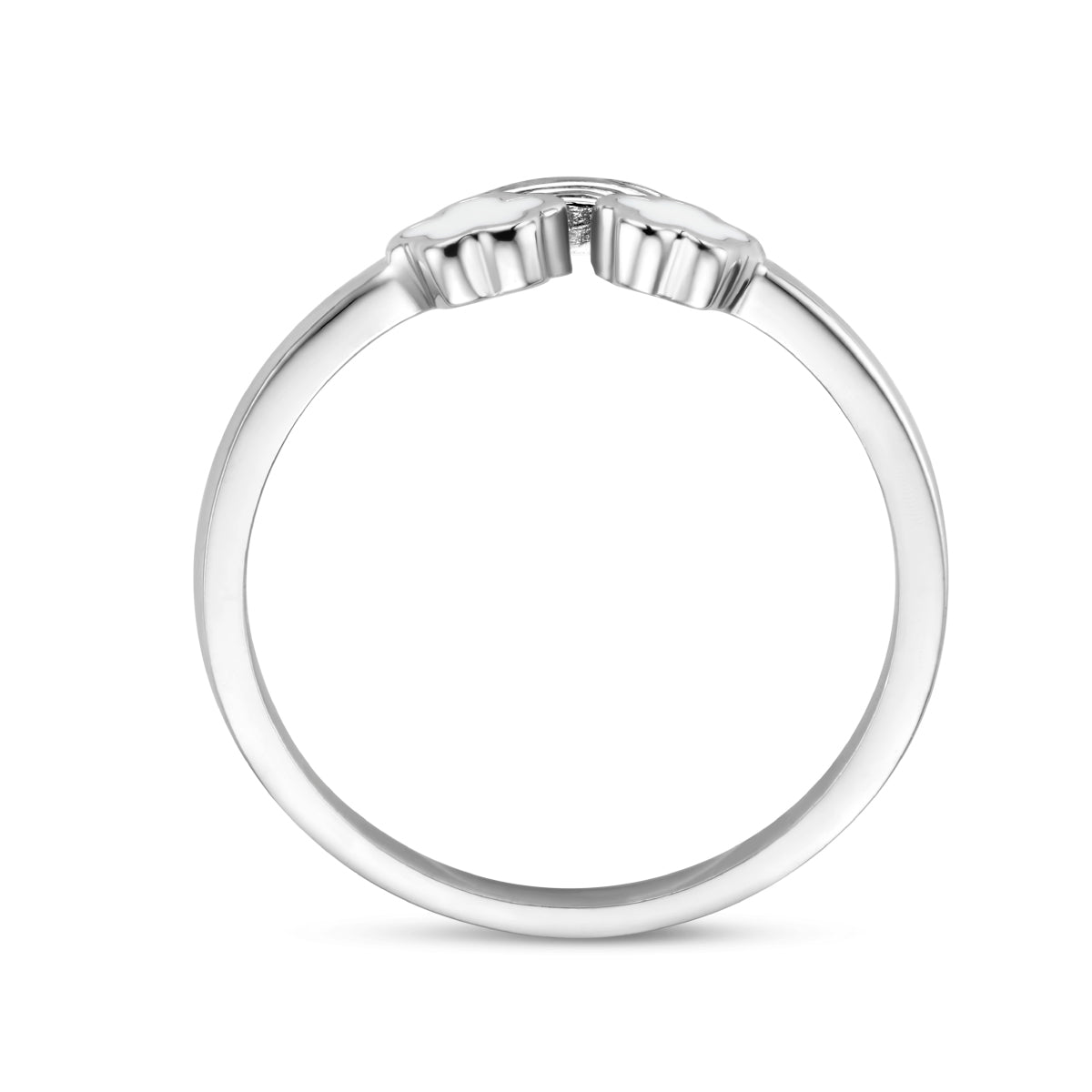 vDam Ring Regenboog Zilver Gerhodineerd 1336213 Maat 15