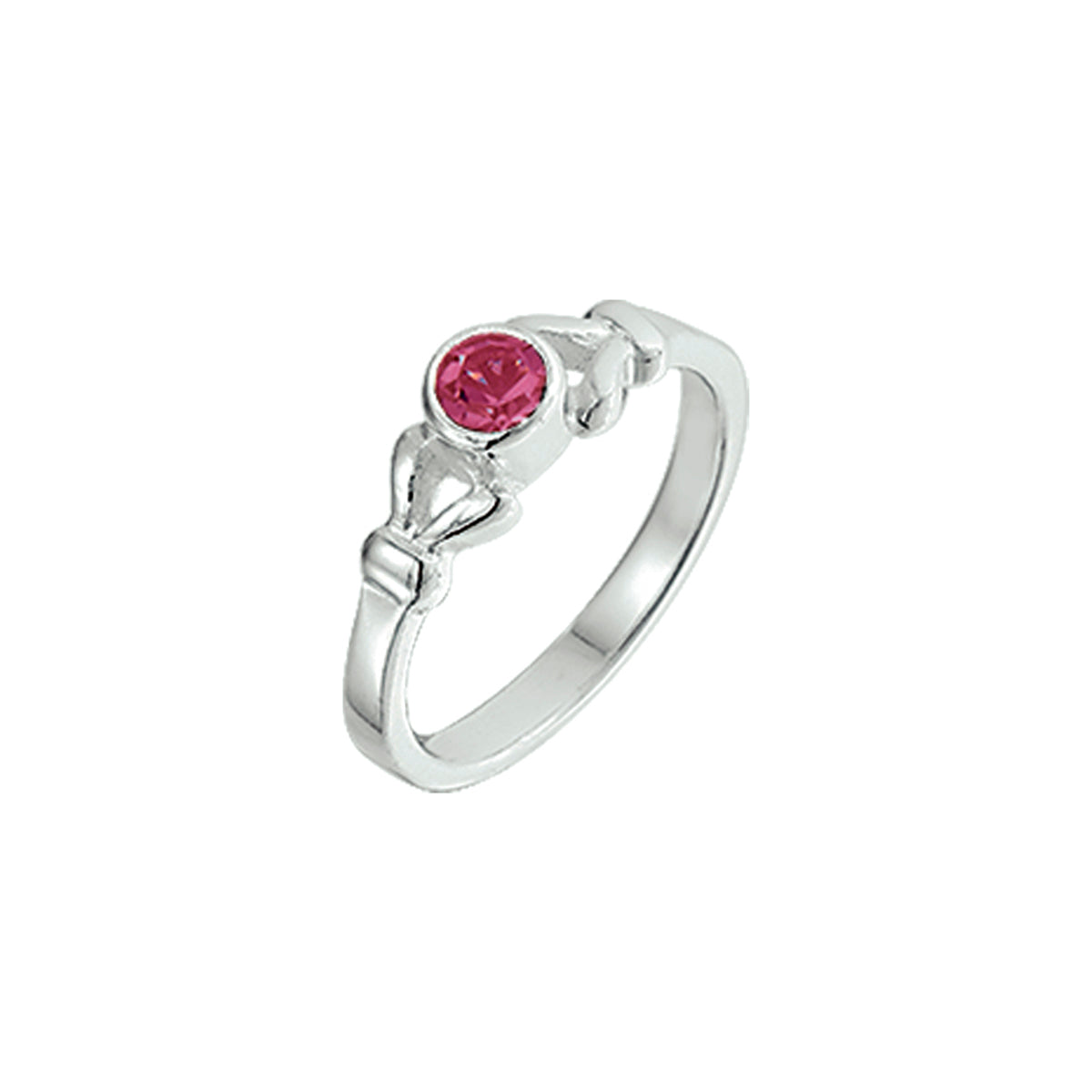 vDam Ring Strass Zilver Gerhodineerd 1329382